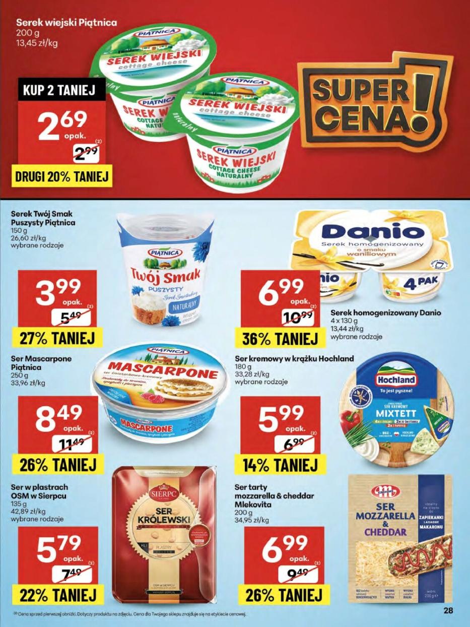 Gazetka promocyjna Delikatesy Centrum str. 28