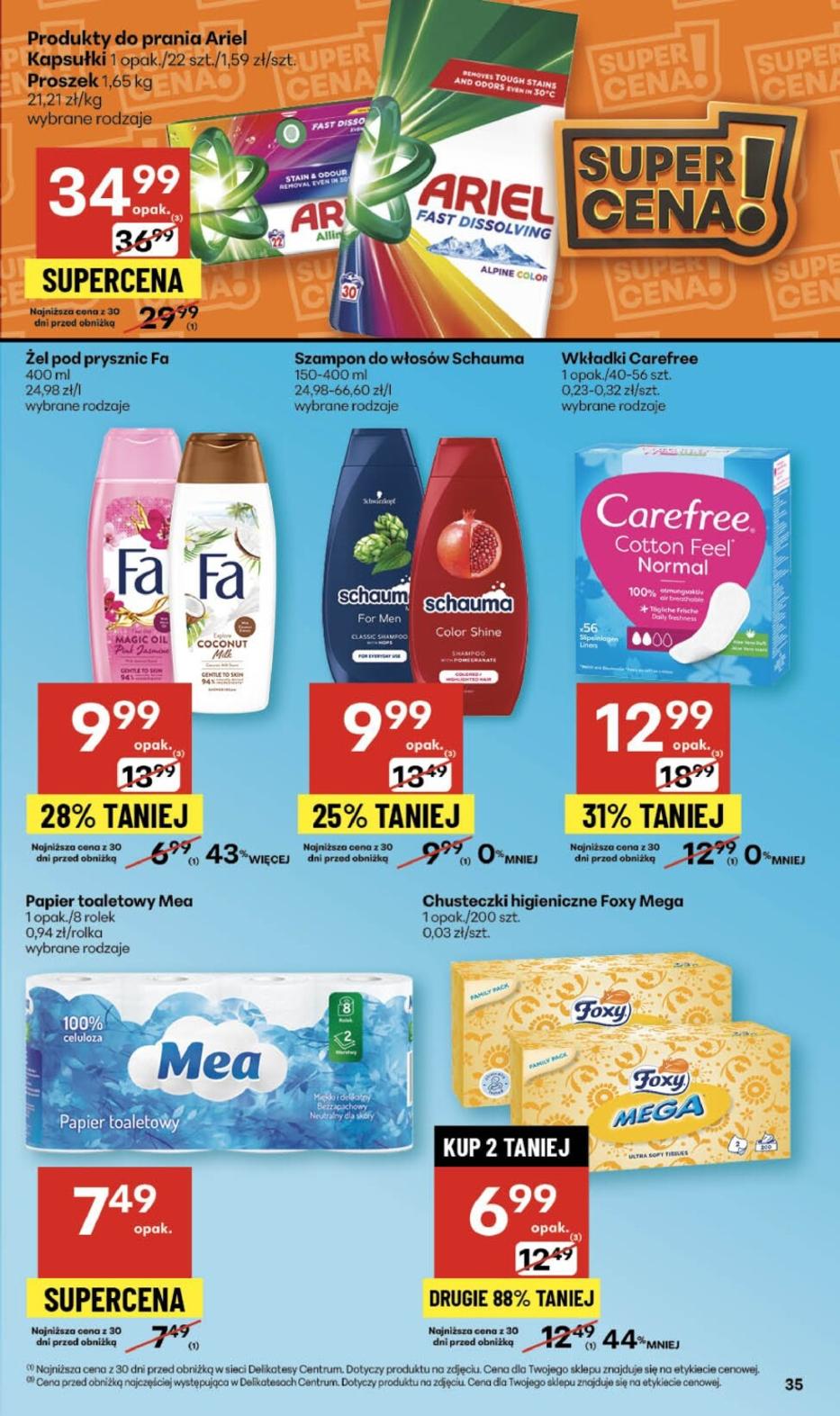 Gazetka promocyjna Delikatesy Centrum str. 35