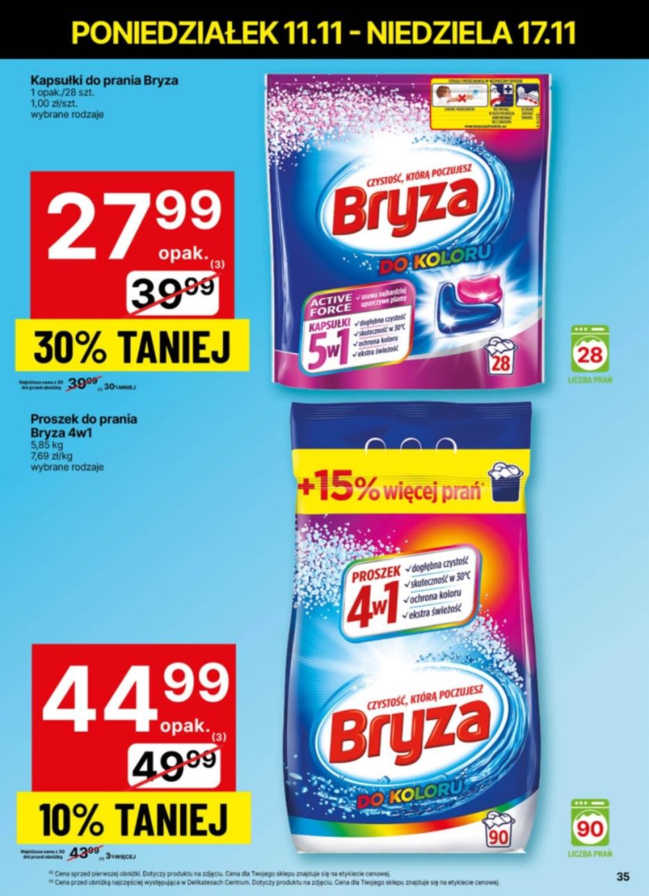 Gazetka promocyjna Delikatesy Centrum str. 35