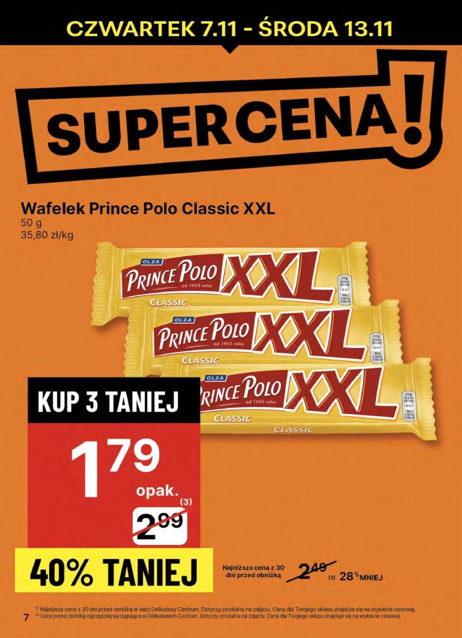 Gazetka promocyjna Delikatesy Centrum str. 7