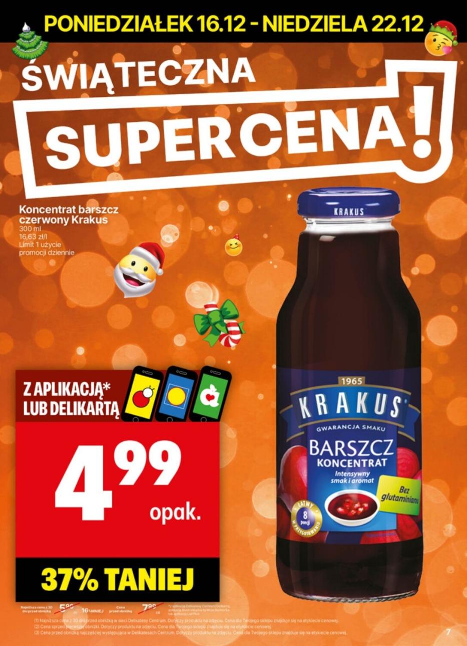 Gazetka promocyjna Delikatesy Centrum str. 7