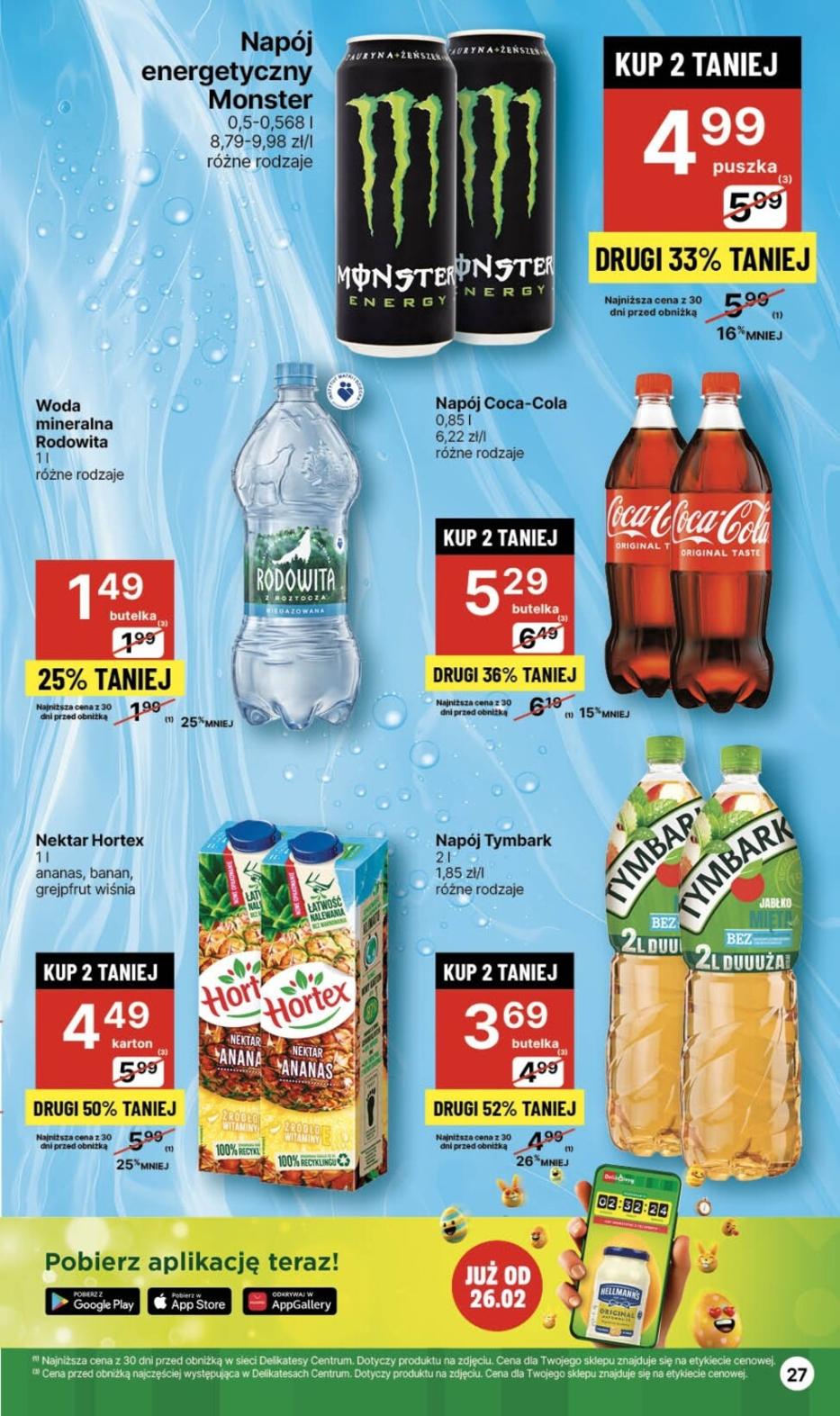 Gazetka promocyjna Delikatesy Centrum str. 27