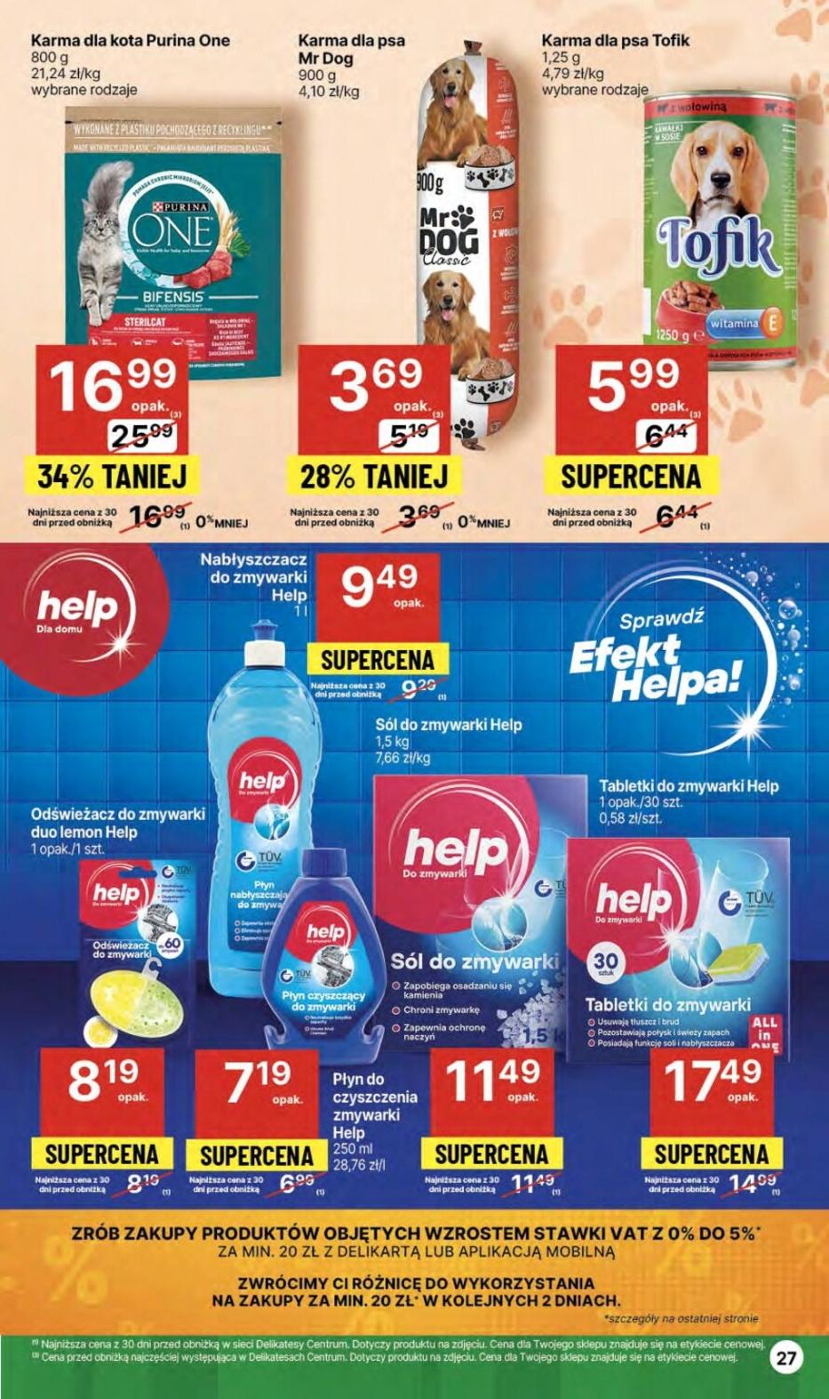 Gazetka promocyjna Delikatesy Centrum str. 27