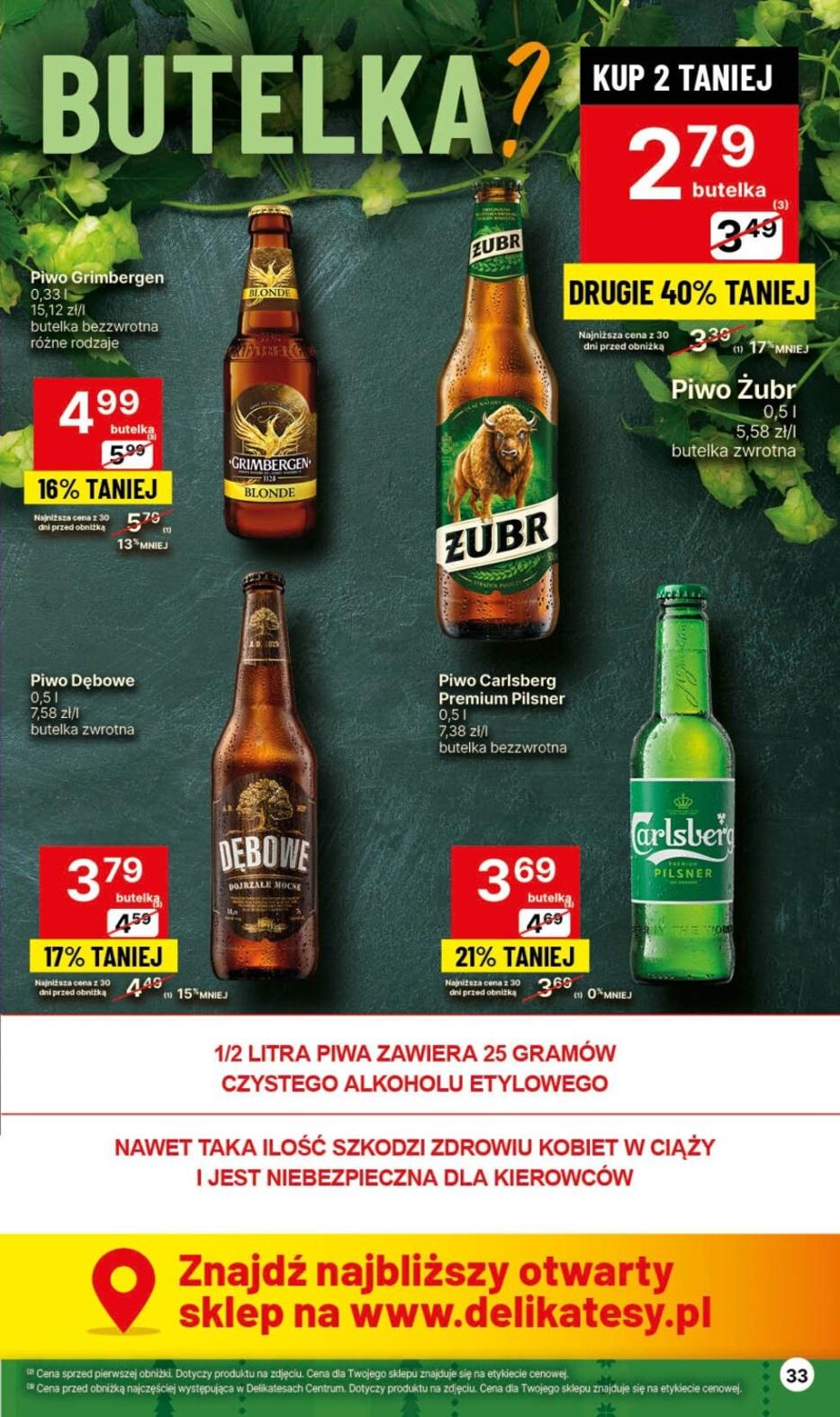 Gazetka promocyjna Delikatesy Centrum str. 33