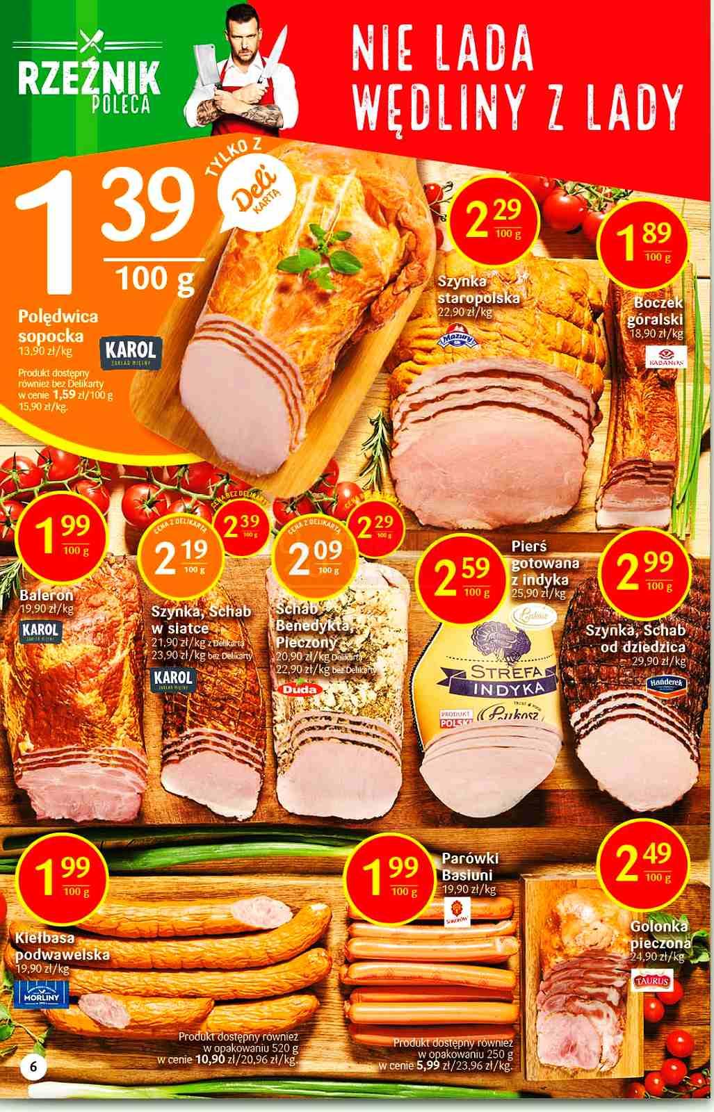 Gazetka promocyjna Delikatesy Centrum str. 6