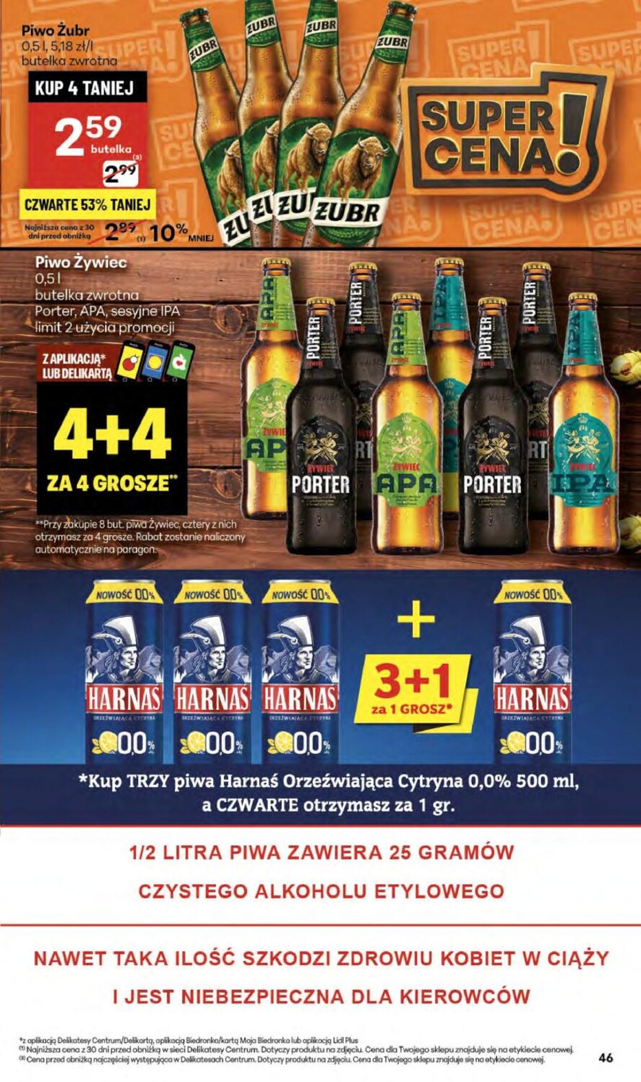 Gazetka promocyjna Delikatesy Centrum str. 46