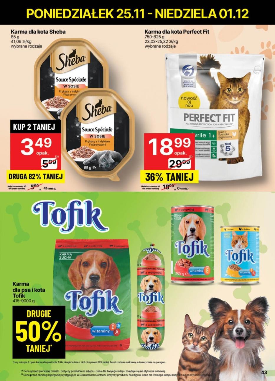 Gazetka promocyjna Delikatesy Centrum str. 43