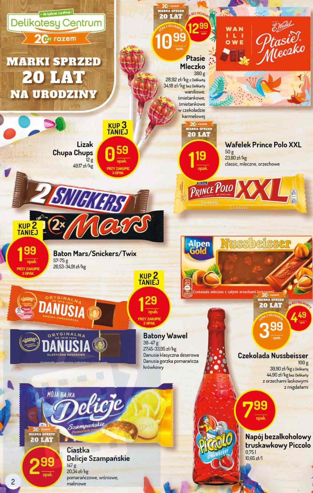 Gazetka promocyjna Delikatesy Centrum str. 2