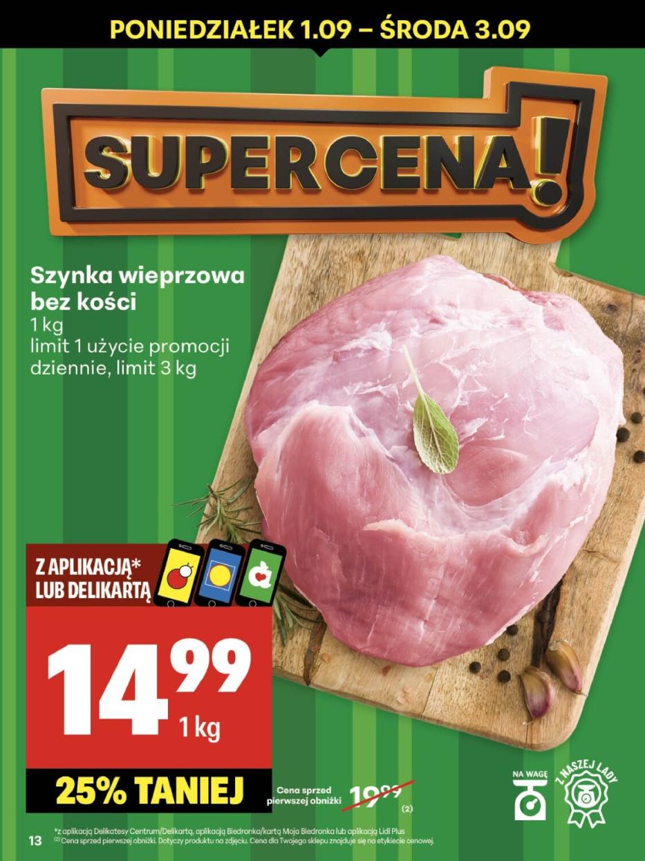 Gazetka promocyjna Delikatesy Centrum str. 13