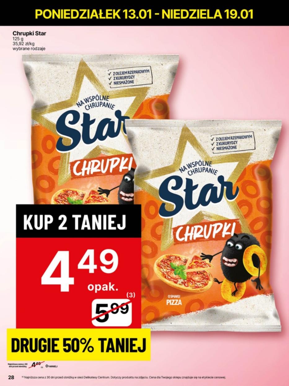 Gazetka promocyjna Delikatesy Centrum str. 28