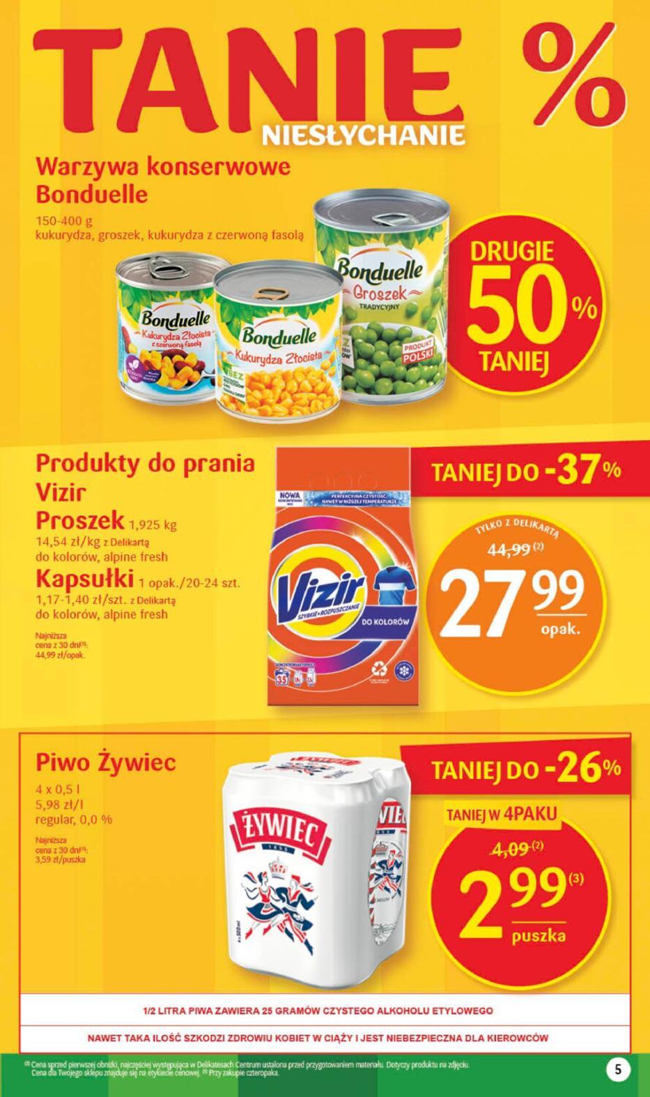 Gazetka promocyjna Delikatesy Centrum str. 5