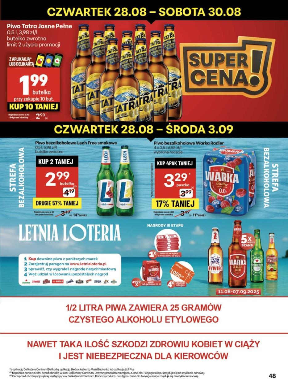 Gazetka promocyjna Delikatesy Centrum str. 48