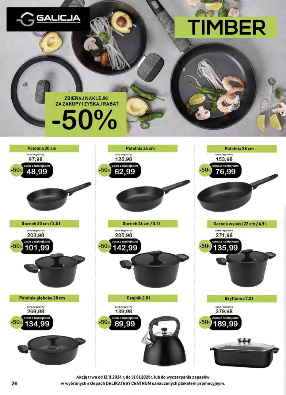 Gazetka promocyjna Delikatesy Centrum str. 26