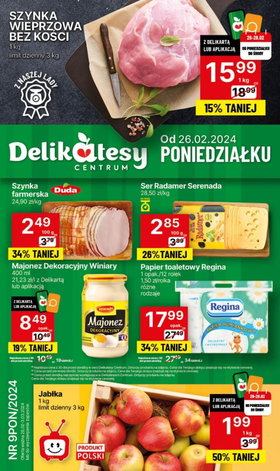 Gazetka promocyjna Delikatesy Centrum str. 3