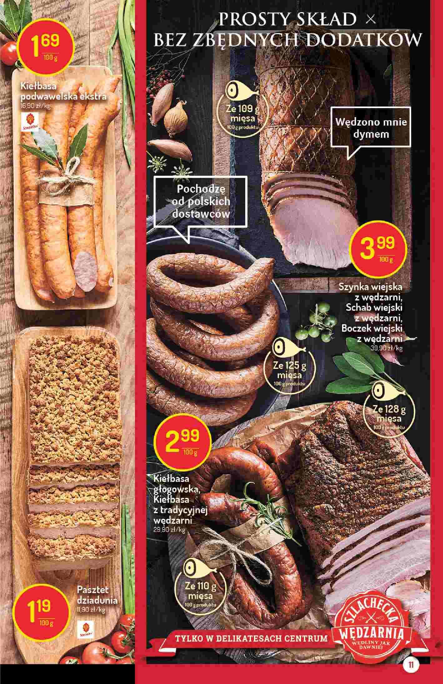 Gazetka promocyjna Delikatesy Centrum str. 11