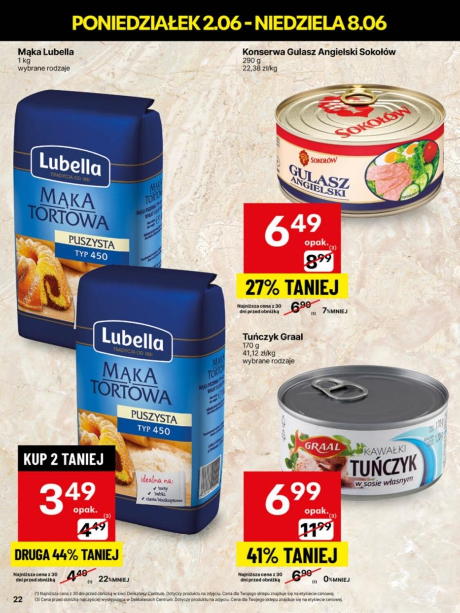 Gazetka promocyjna Delikatesy Centrum str. 22