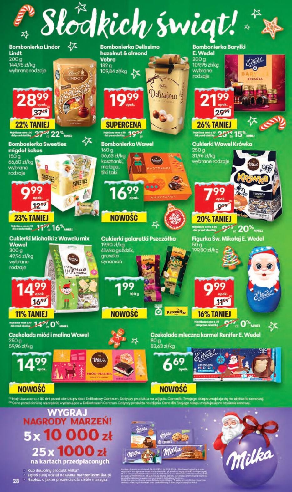 Gazetka promocyjna Delikatesy Centrum str. 28