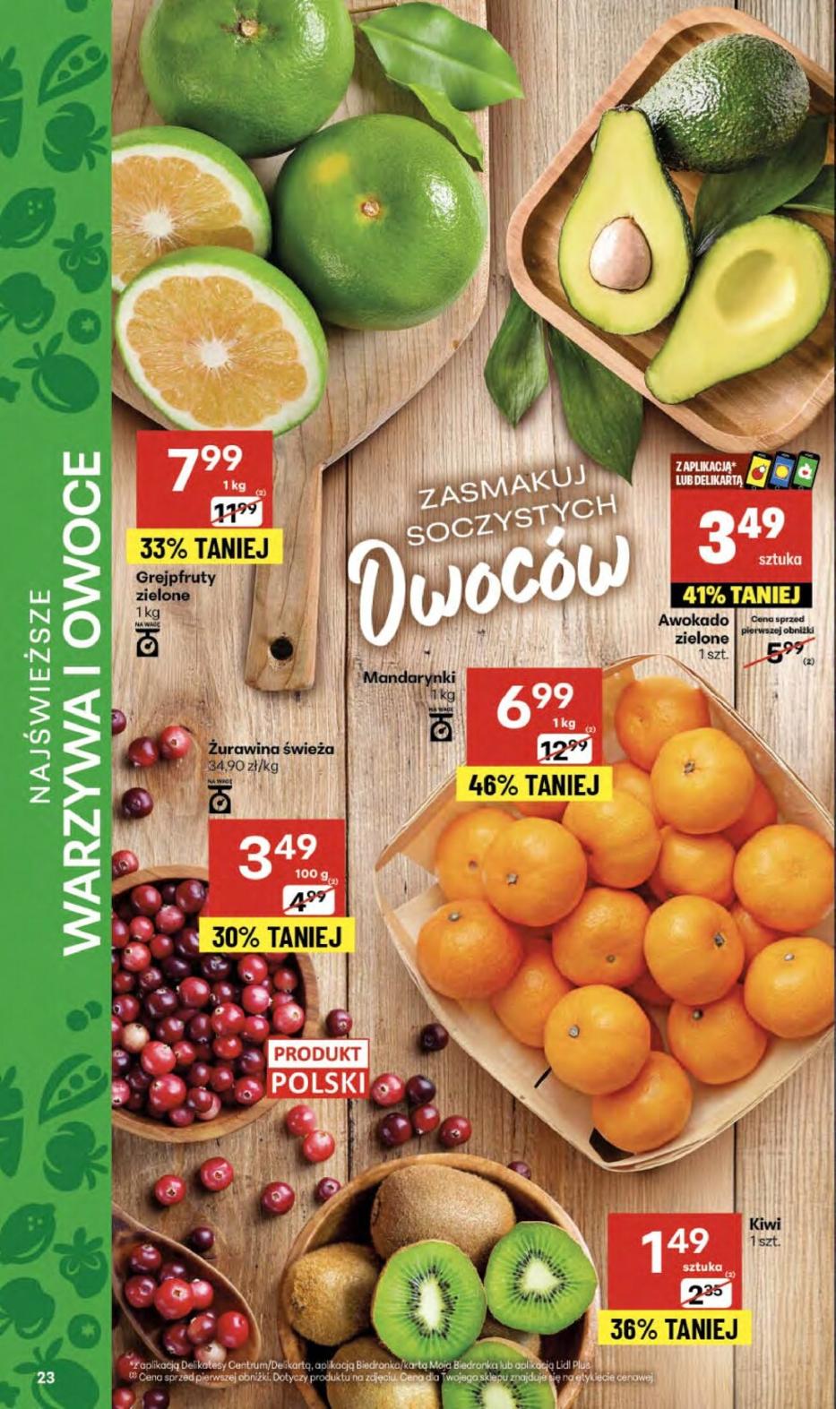 Gazetka promocyjna Delikatesy Centrum str. 23