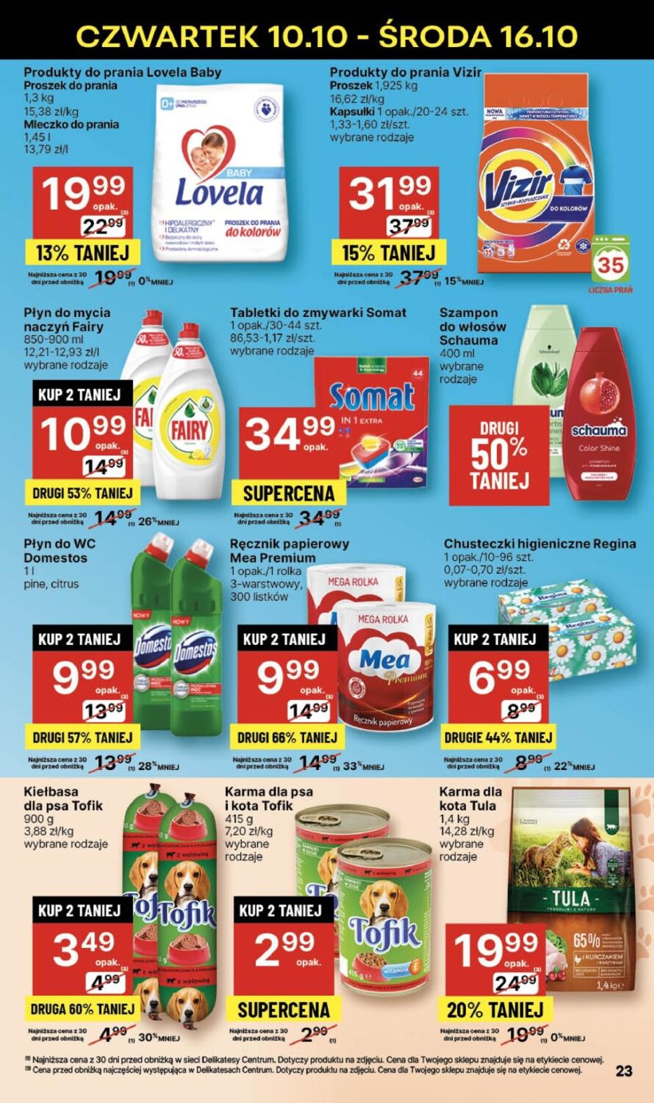 Gazetka promocyjna Delikatesy Centrum str. 23