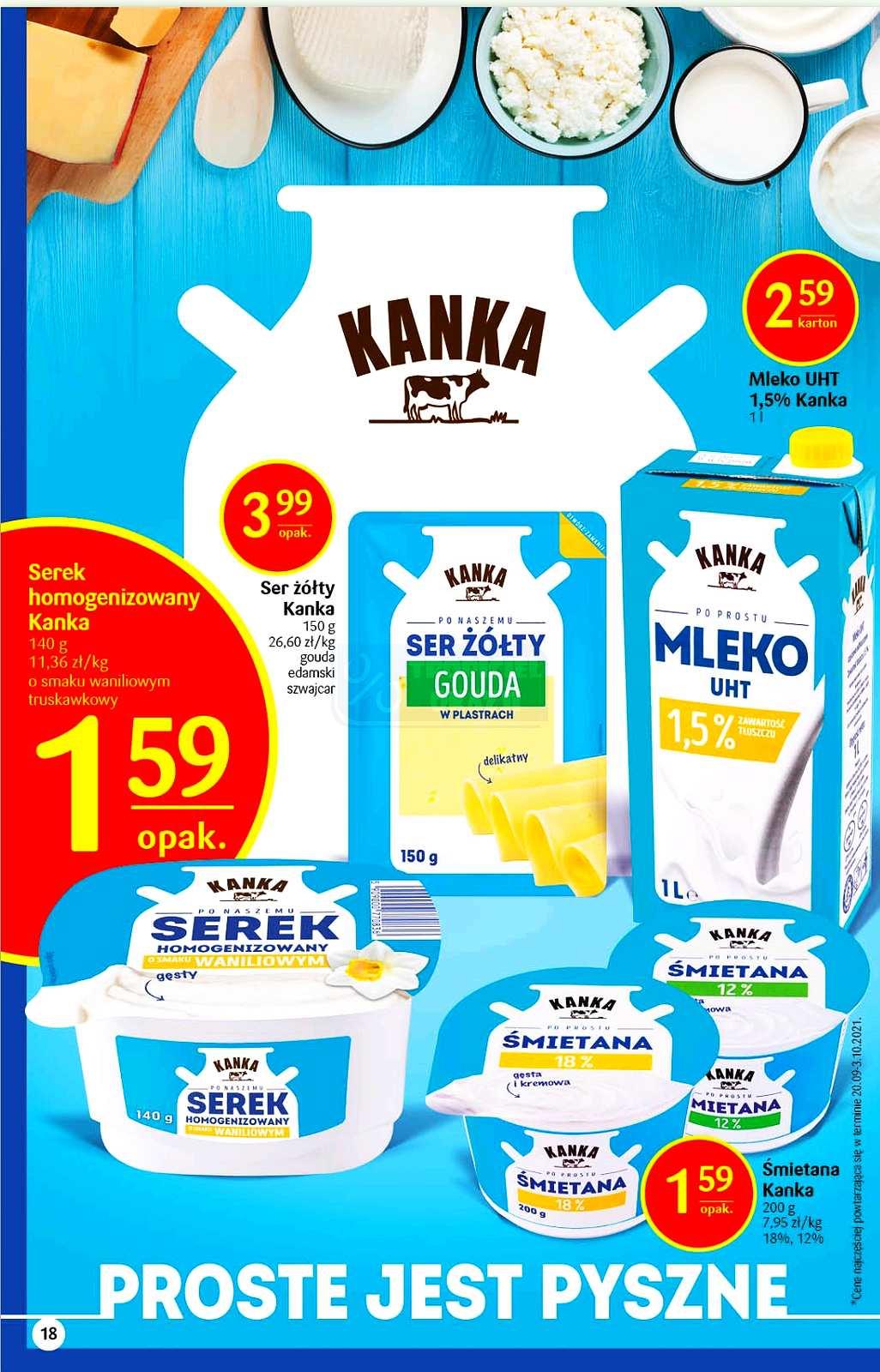 Gazetka promocyjna Delikatesy Centrum str. 18