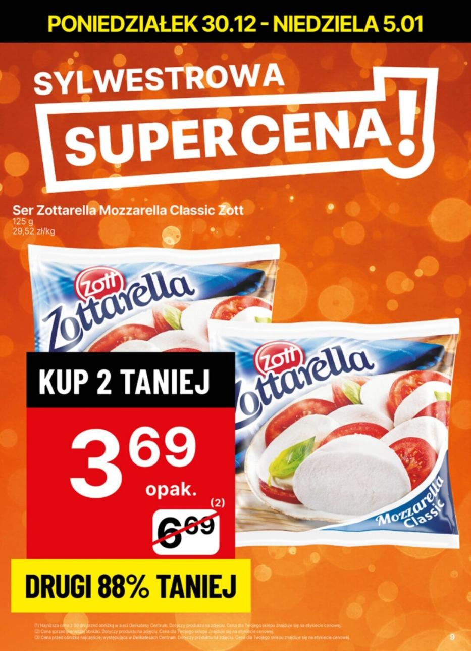 Gazetka promocyjna Delikatesy Centrum str. 9