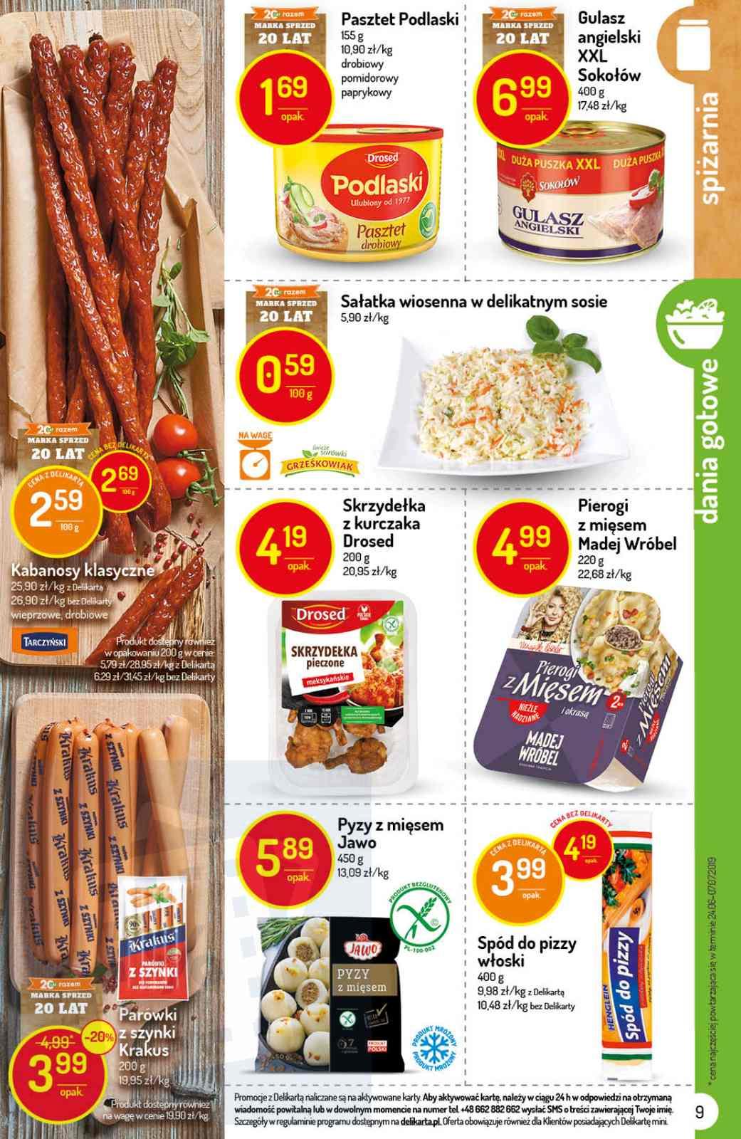Gazetka promocyjna Delikatesy Centrum str. 9