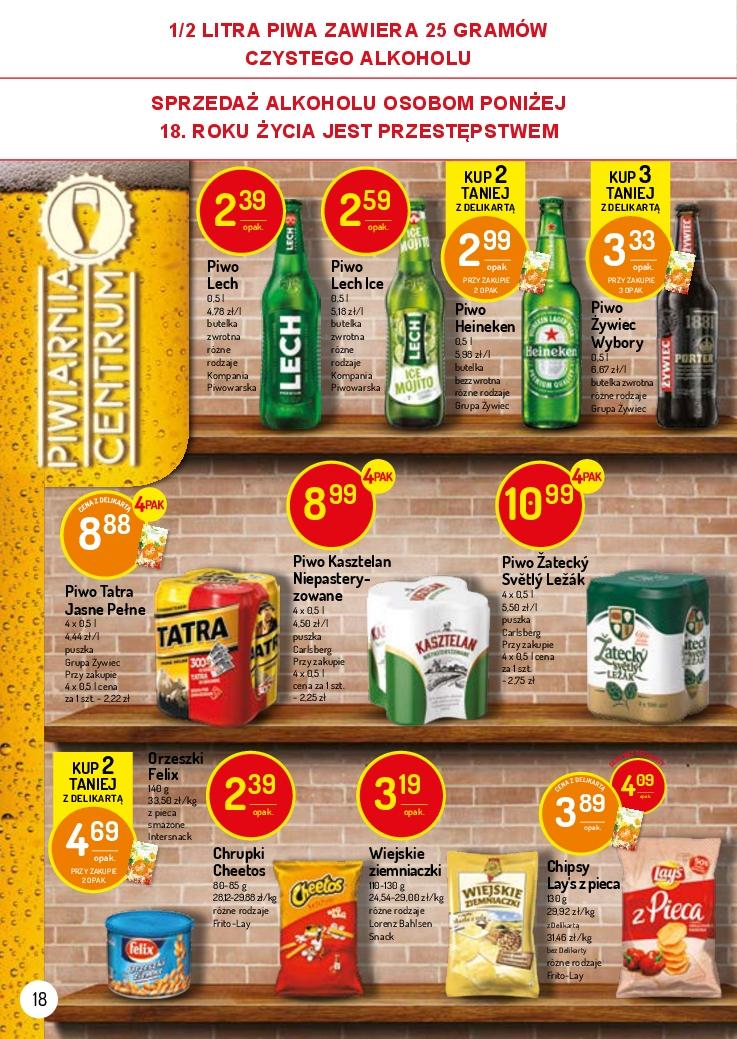 Gazetka promocyjna Delikatesy Centrum str. 18