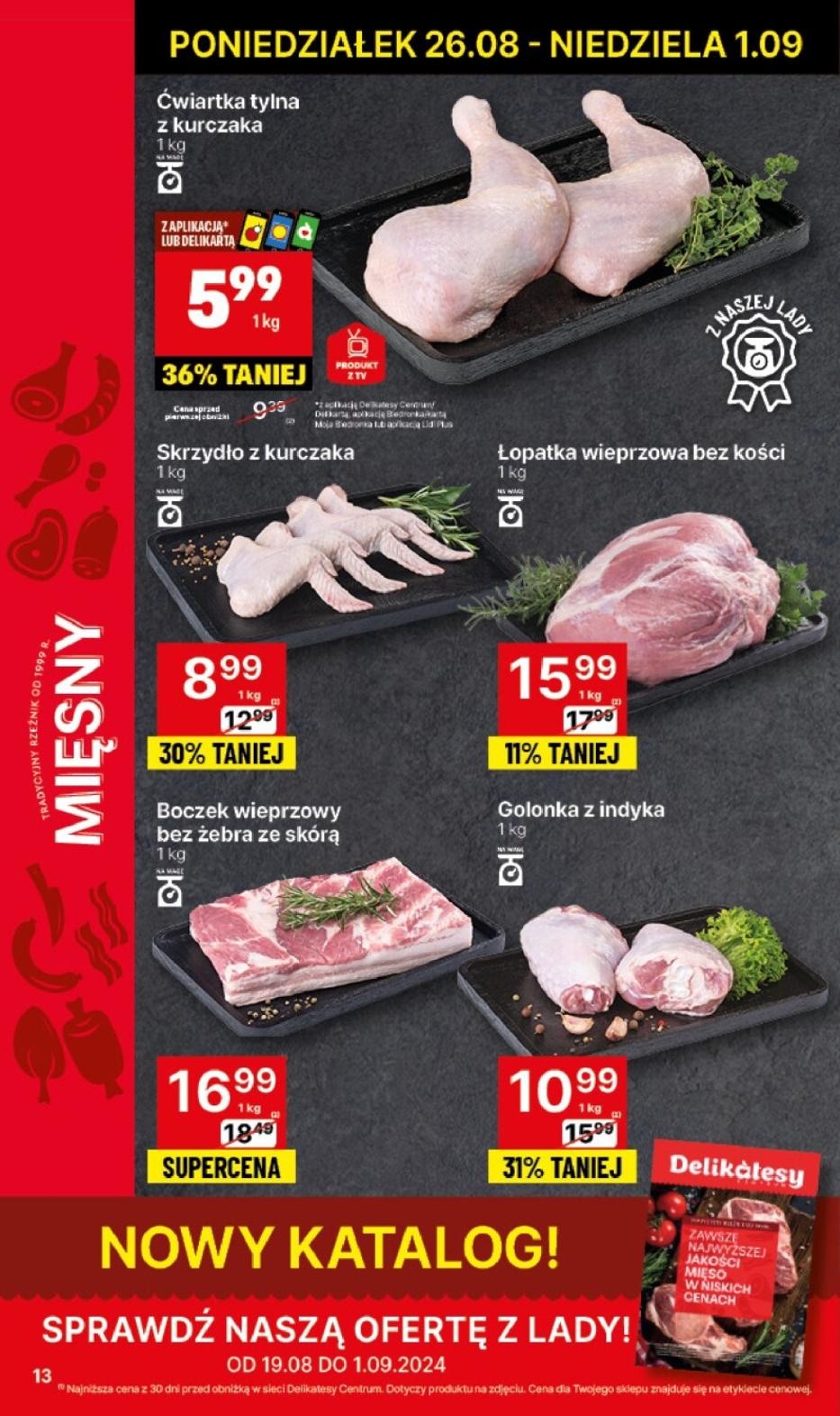 Gazetka promocyjna Delikatesy Centrum str. 13