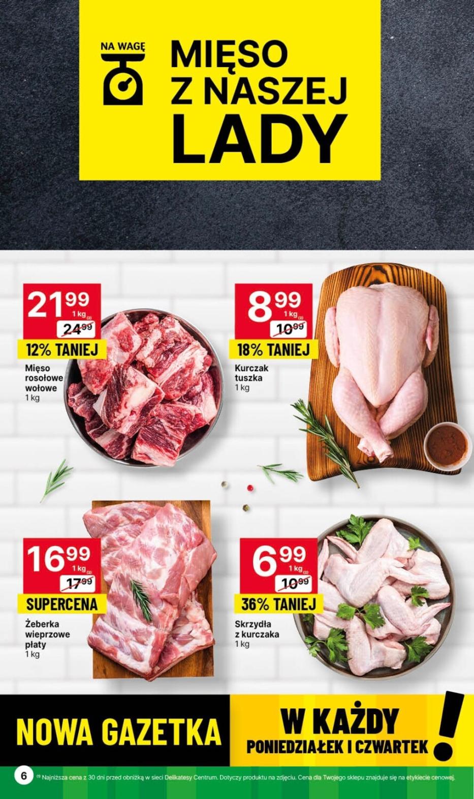 Gazetka promocyjna Delikatesy Centrum str. 6