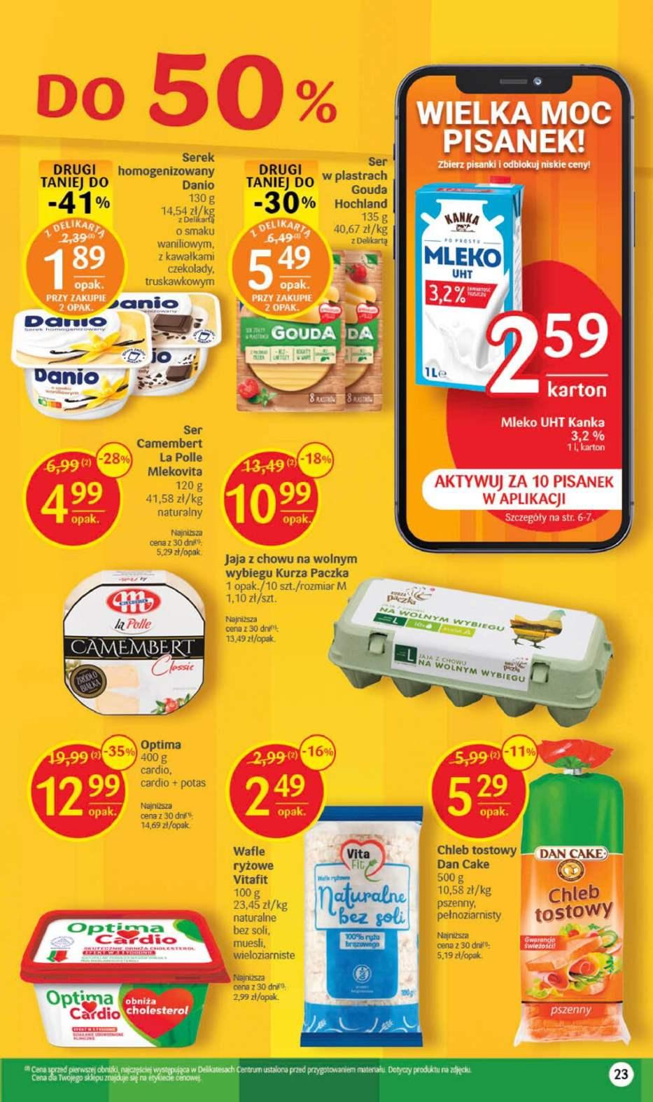 Gazetka promocyjna Delikatesy Centrum str. 23