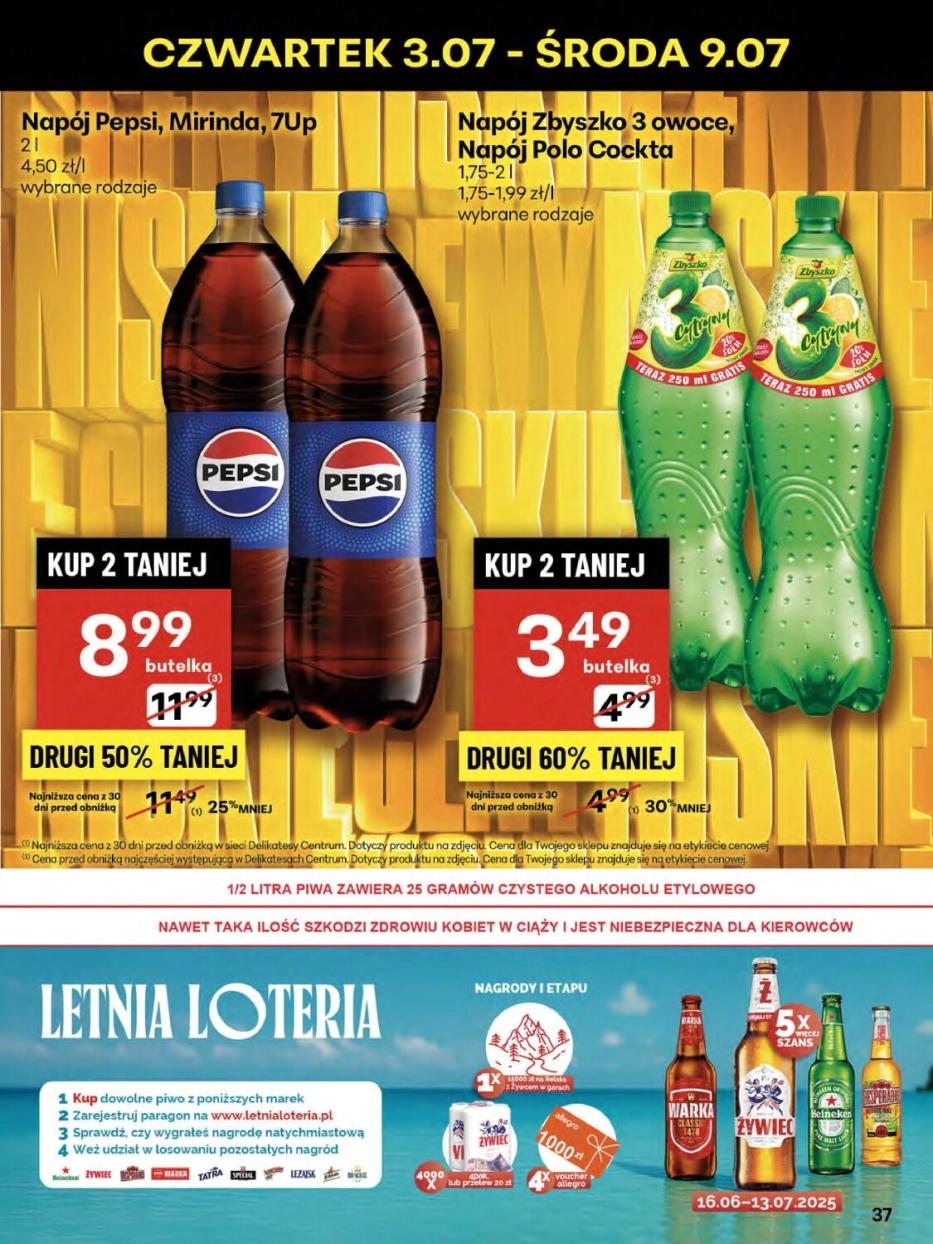 Gazetka promocyjna Delikatesy Centrum str. 37