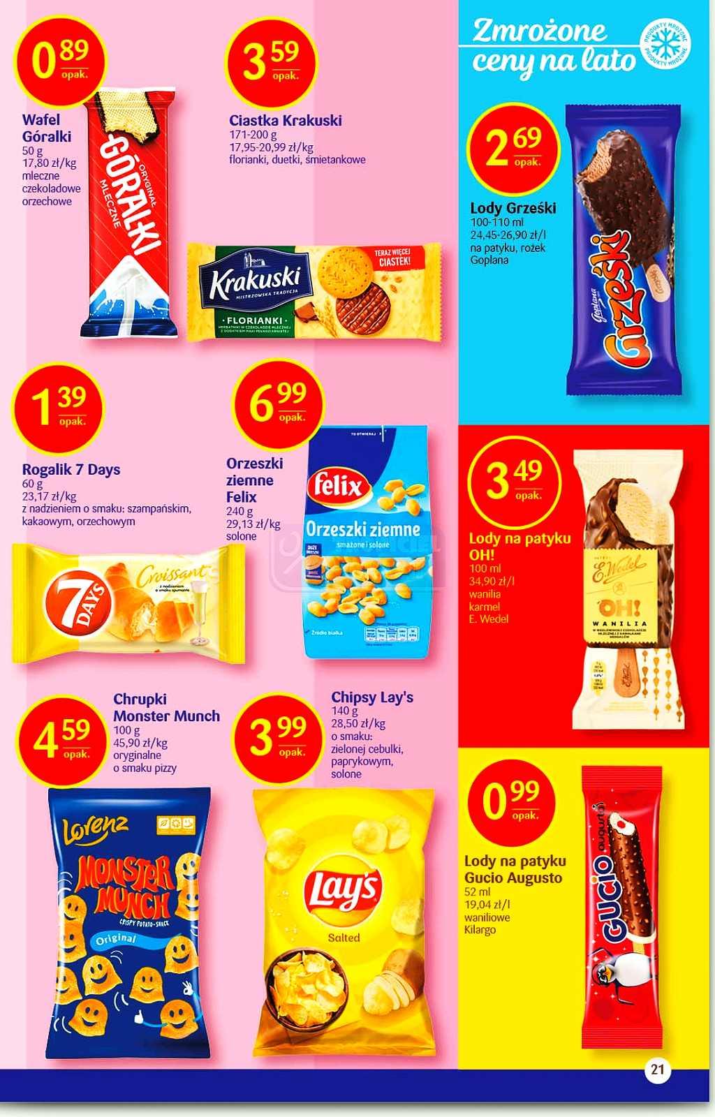 Gazetka promocyjna Delikatesy Centrum str. 21