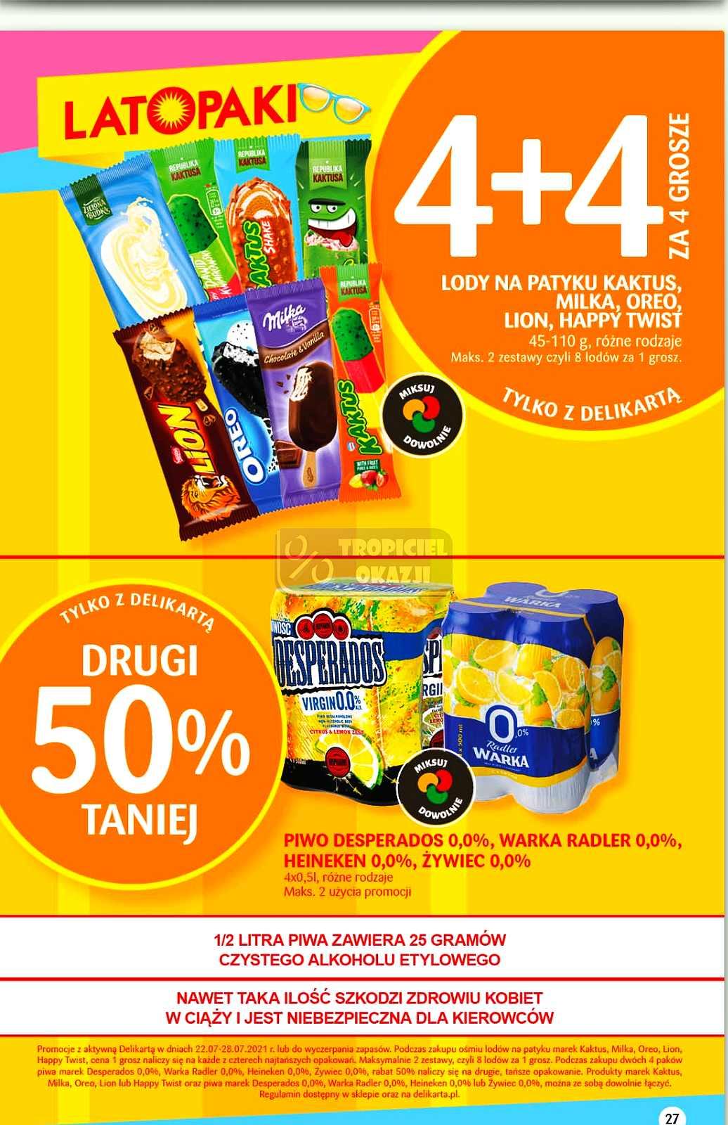 Gazetka promocyjna Delikatesy Centrum str. 27