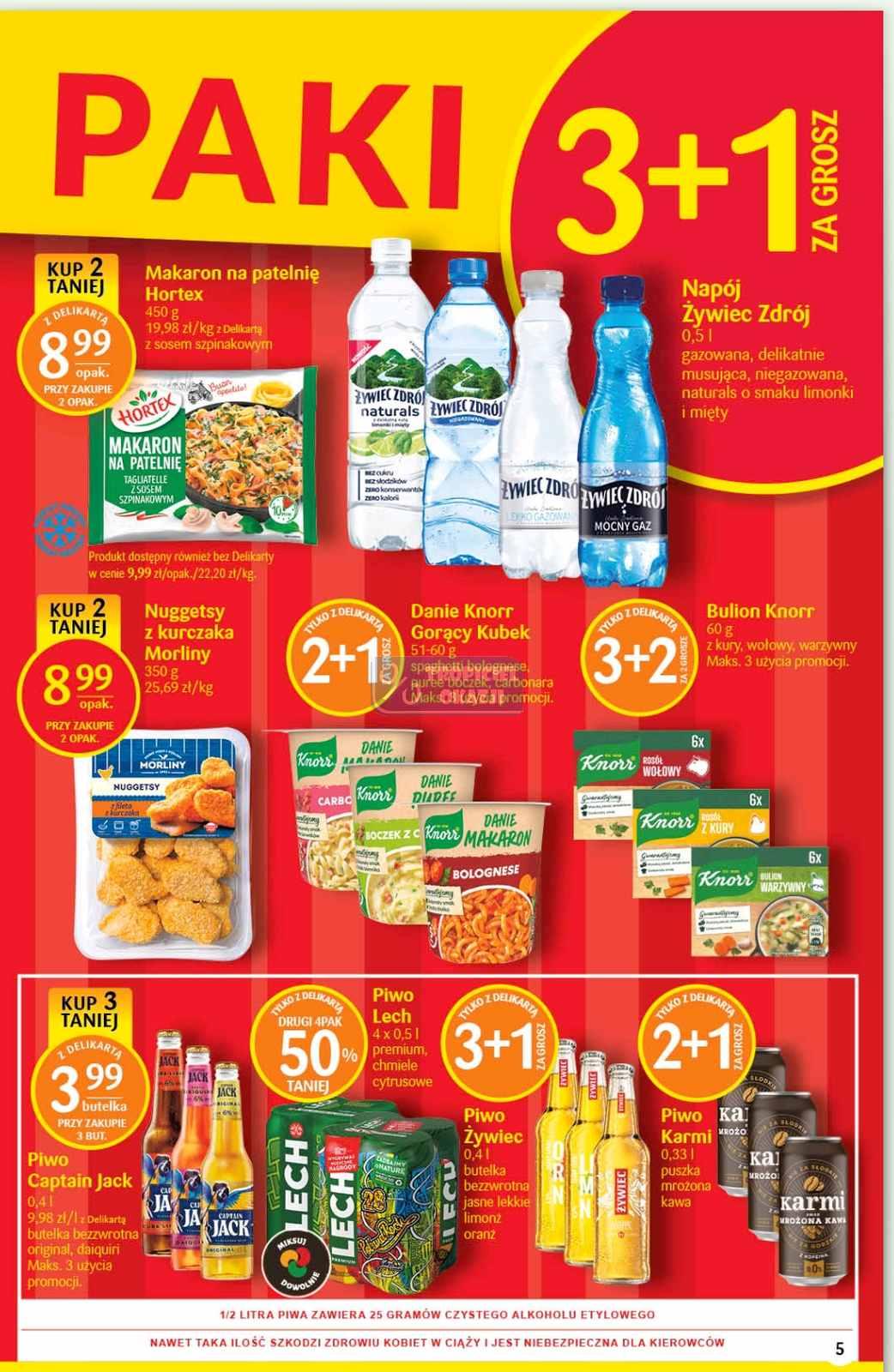 Gazetka promocyjna Delikatesy Centrum str. 5