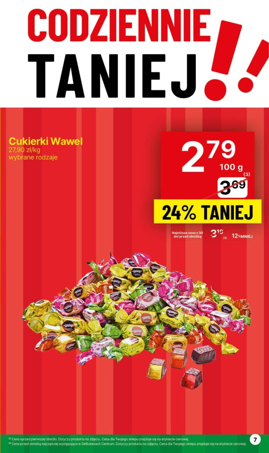 Gazetka promocyjna Delikatesy Centrum str. 7