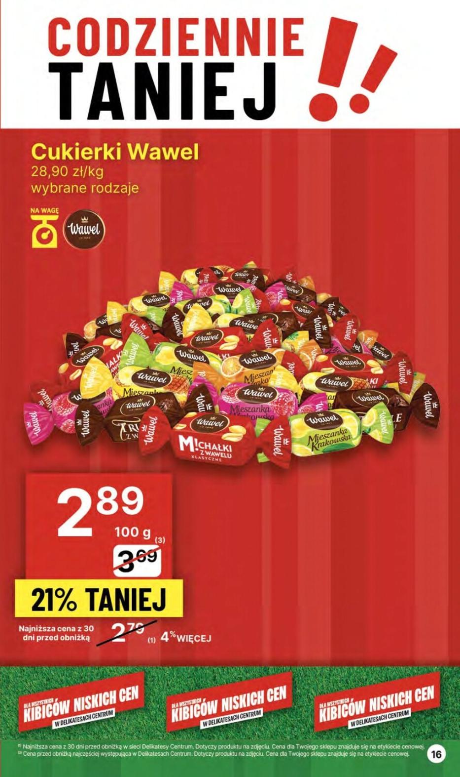 Gazetka promocyjna Delikatesy Centrum str. 16