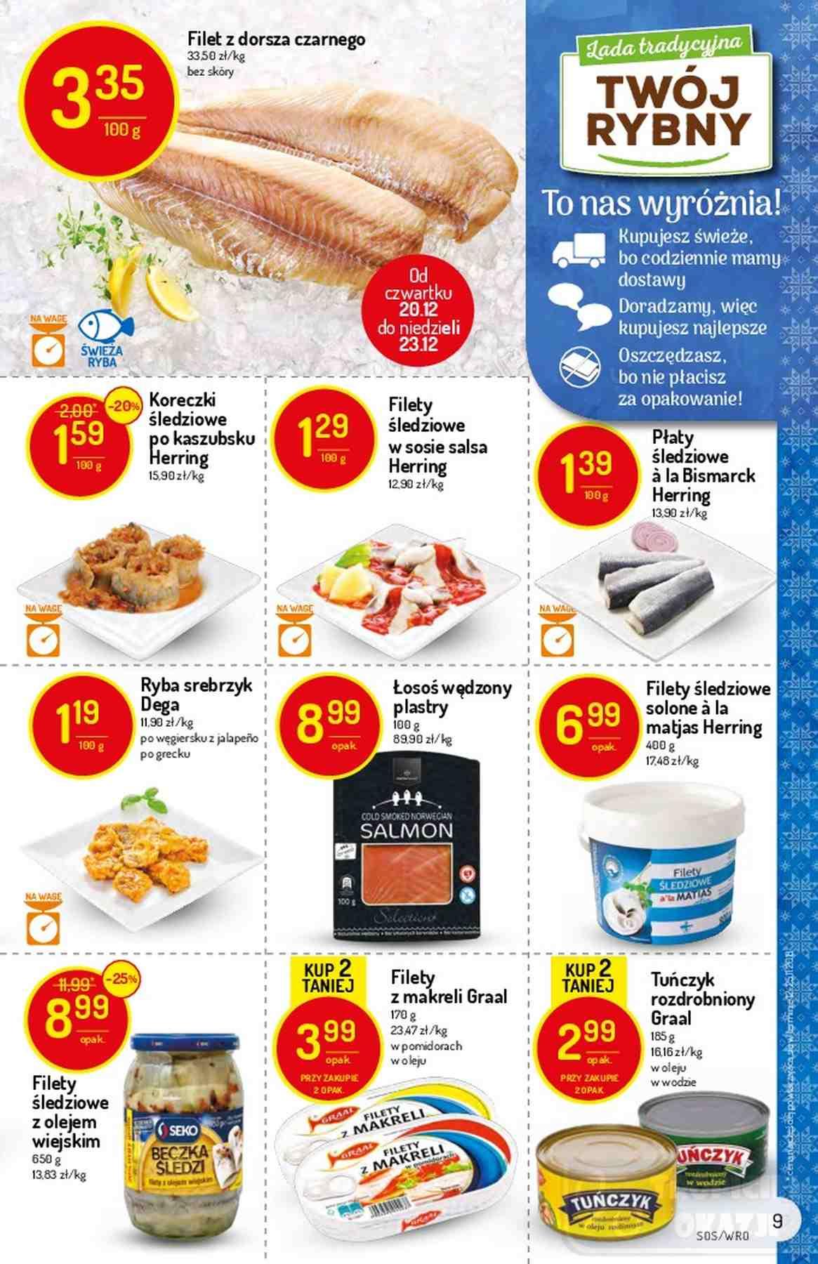 Gazetka promocyjna Delikatesy Centrum str. 9