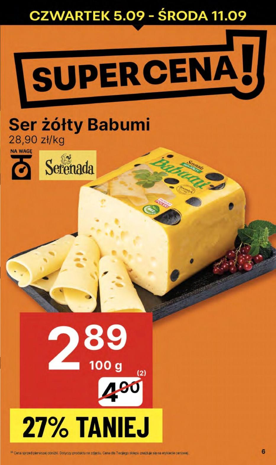 Gazetka promocyjna Delikatesy Centrum str. 6