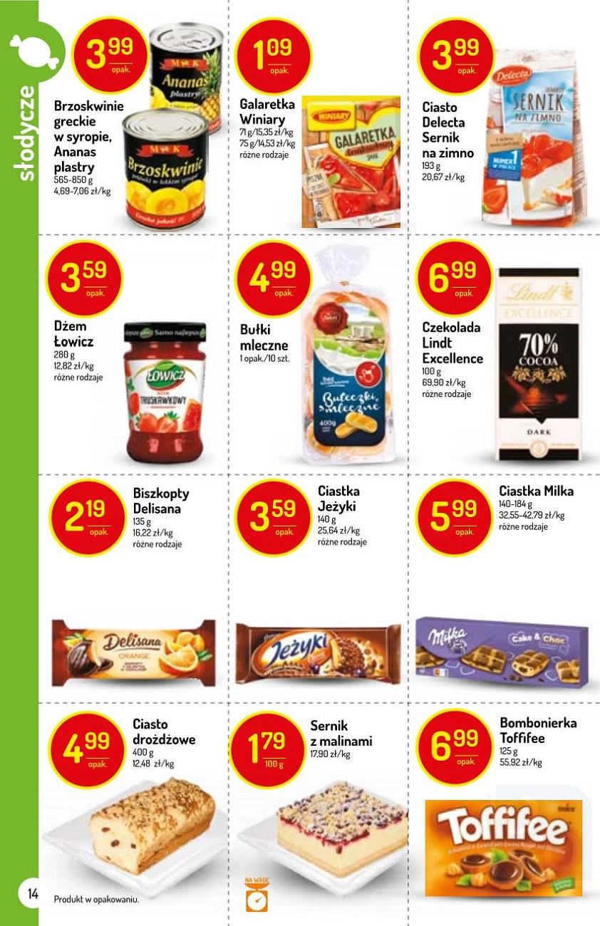 Gazetka promocyjna Delikatesy Centrum str. 14