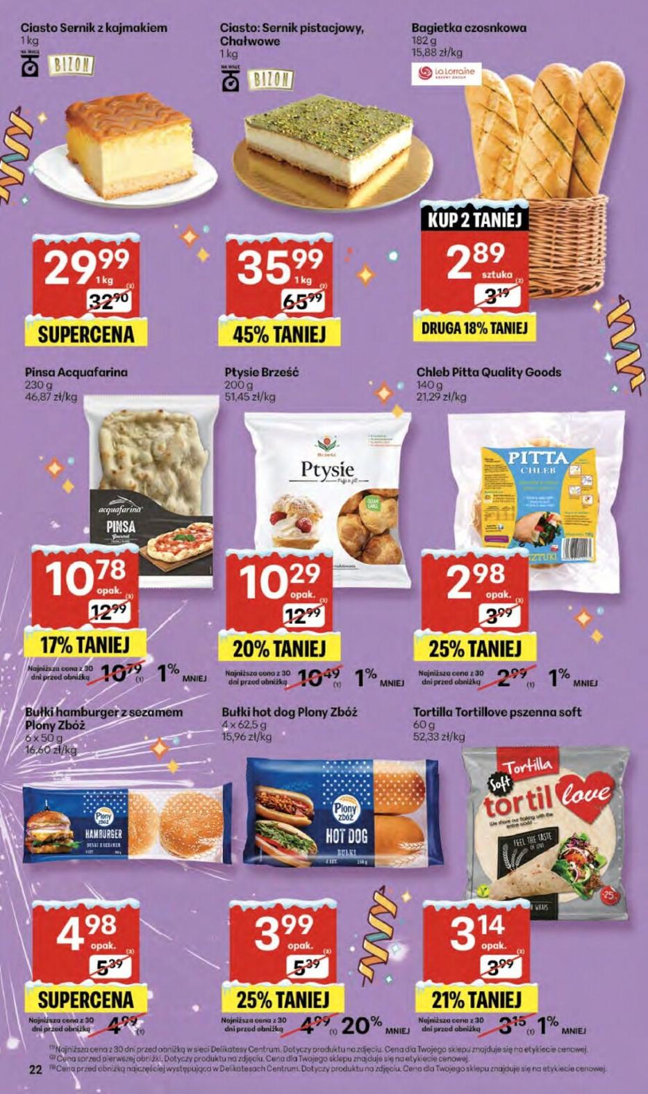 Gazetka promocyjna Delikatesy Centrum str. 22