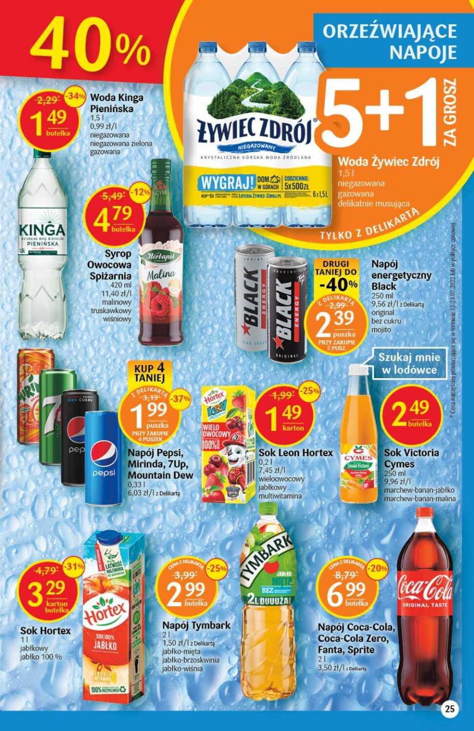 Gazetka promocyjna Delikatesy Centrum str. 25