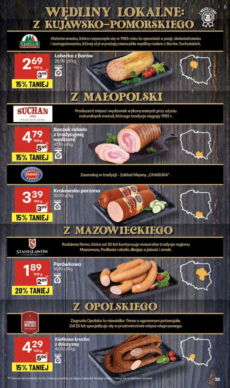 Gazetka promocyjna Delikatesy Centrum str. 28