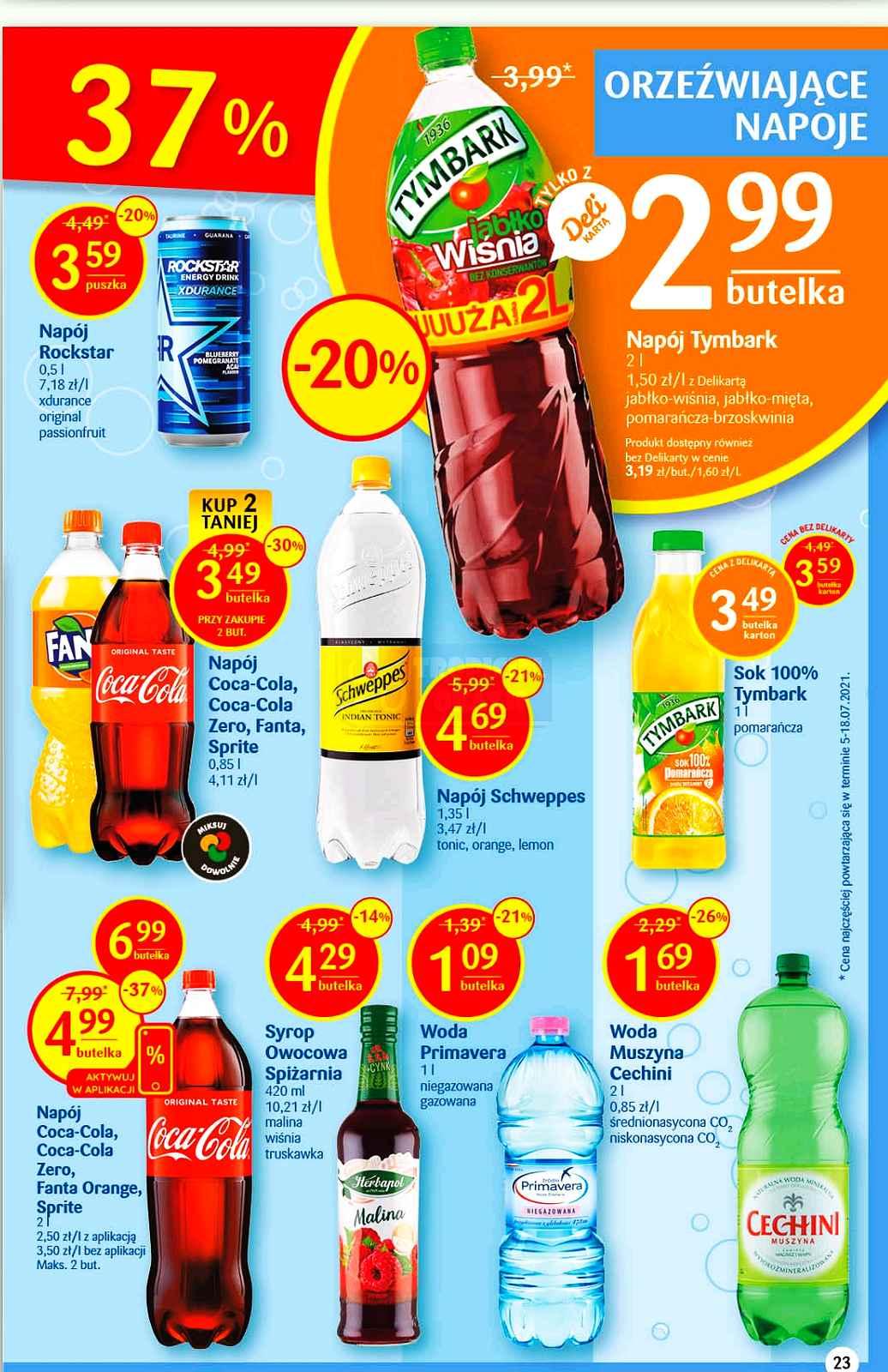 Gazetka promocyjna Delikatesy Centrum str. 23