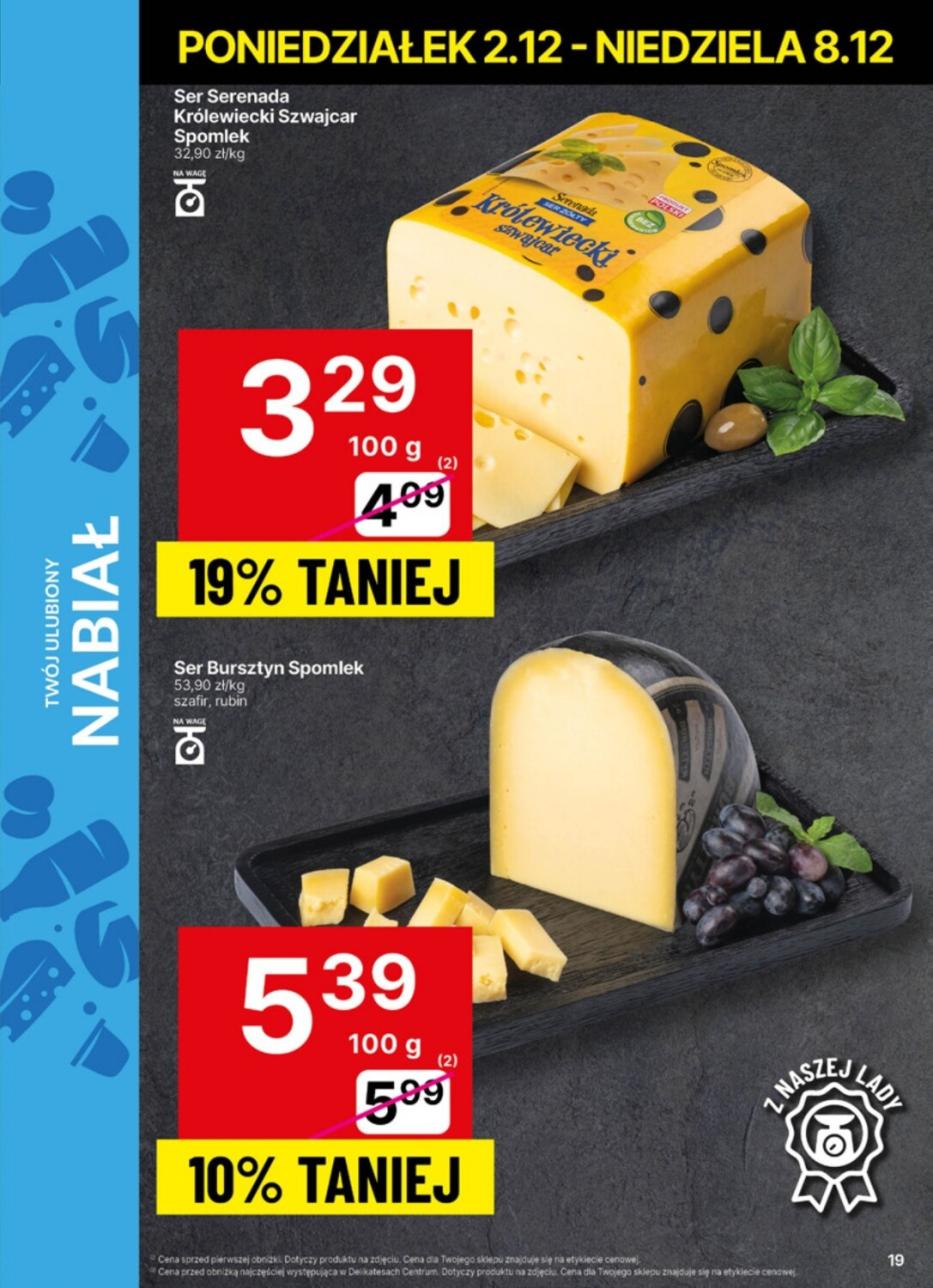 Gazetka promocyjna Delikatesy Centrum str. 19