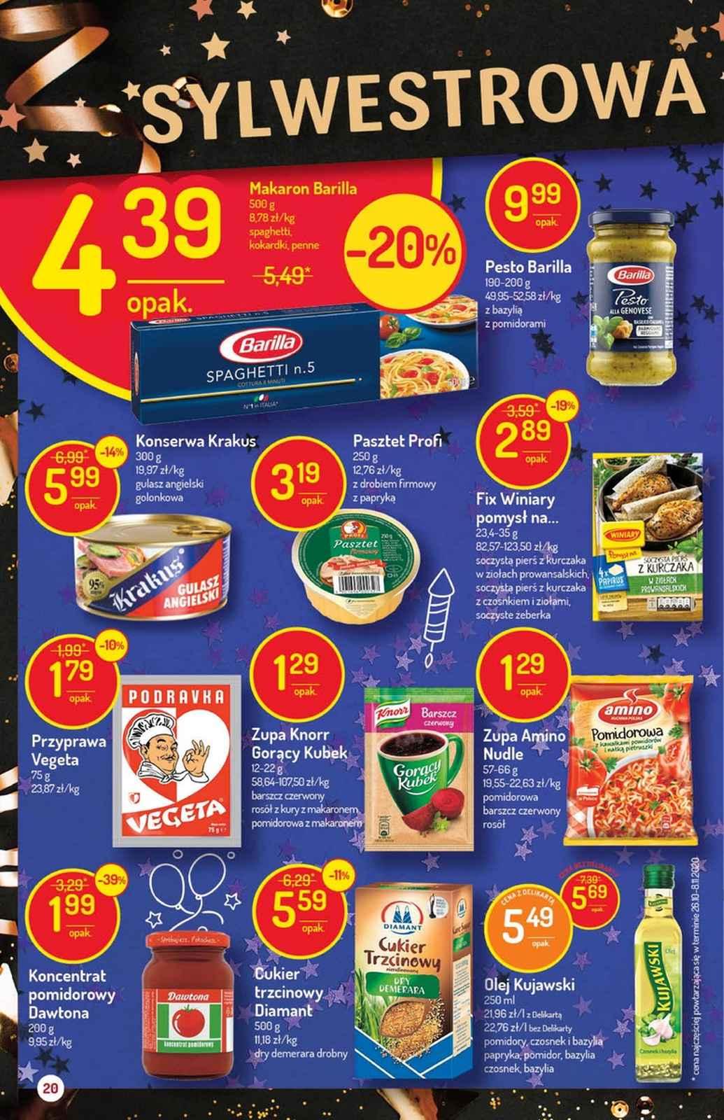 Gazetka promocyjna Delikatesy Centrum str. 20