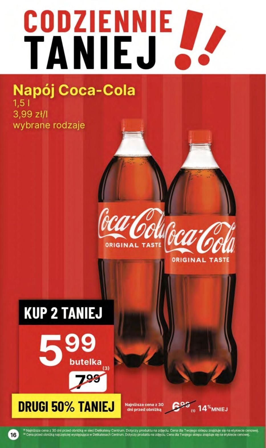 Gazetka promocyjna Delikatesy Centrum str. 16