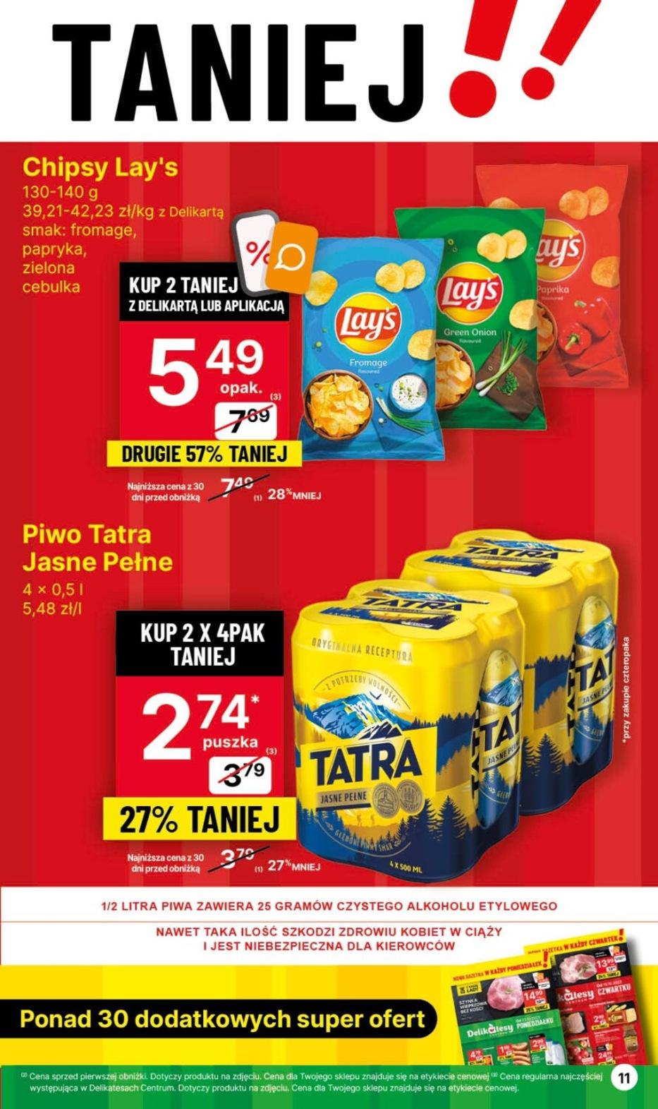 Gazetka promocyjna Delikatesy Centrum str. 11