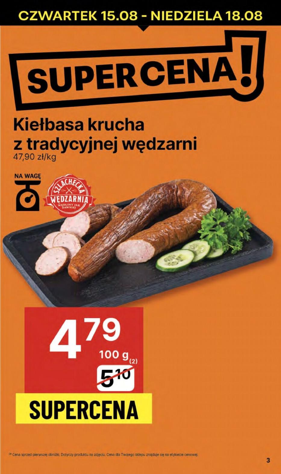Gazetka promocyjna Delikatesy Centrum str. 3
