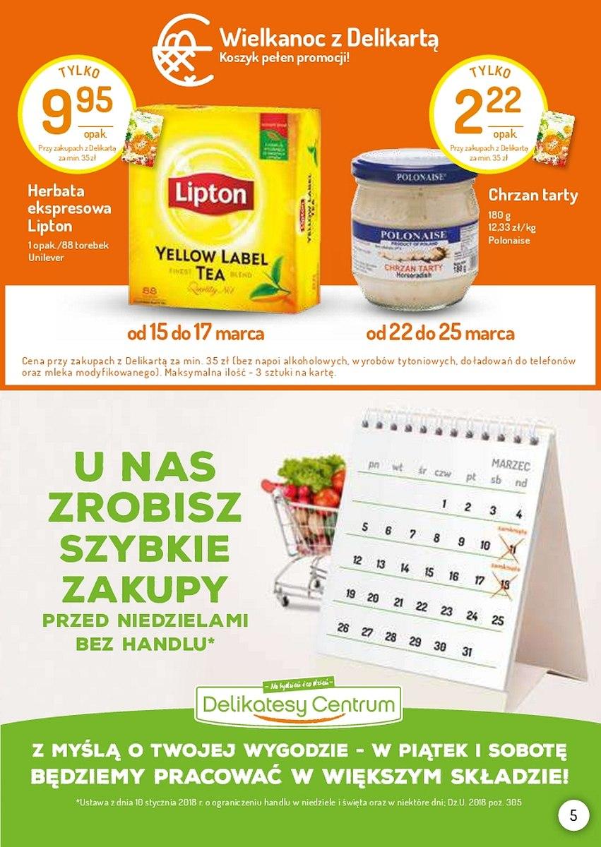 Gazetka promocyjna Delikatesy Centrum str. 5