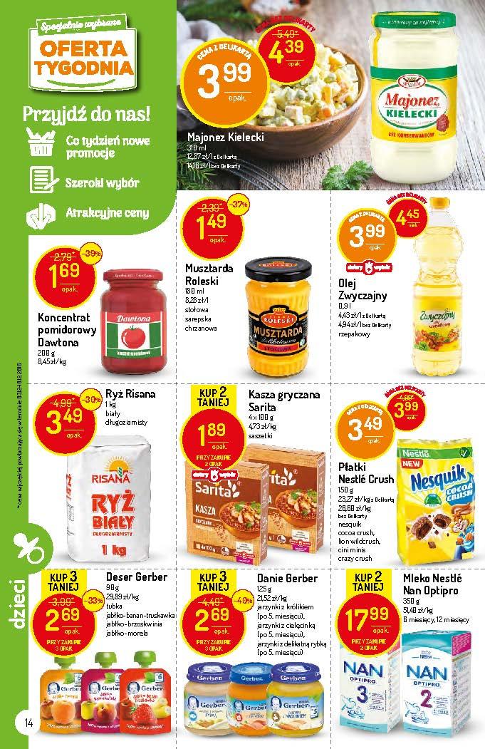 Gazetka promocyjna Delikatesy Centrum str. 14